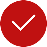 Check mark icon for the verification step